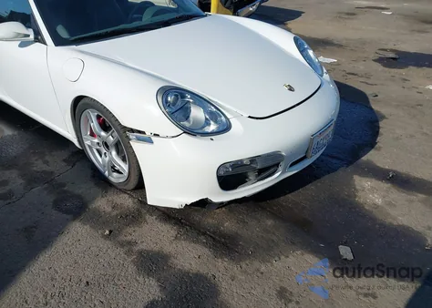 2007 Porsche Boxster S z USA, uszkodzony, nr VIN WP0CB298X7U730917